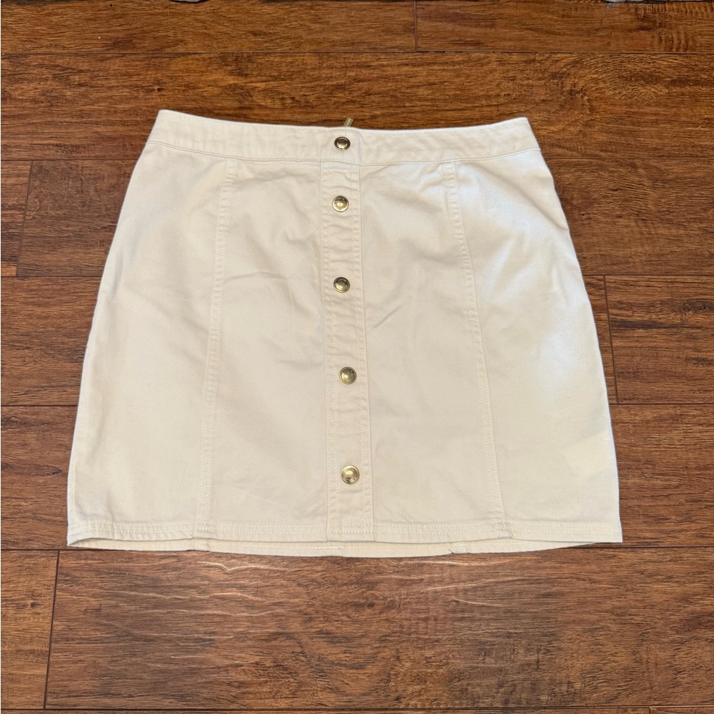 Michael Kors Cream Button-Down